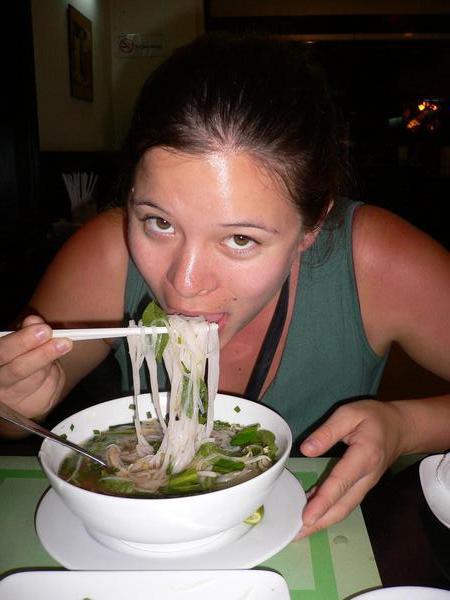 Eating more pho!