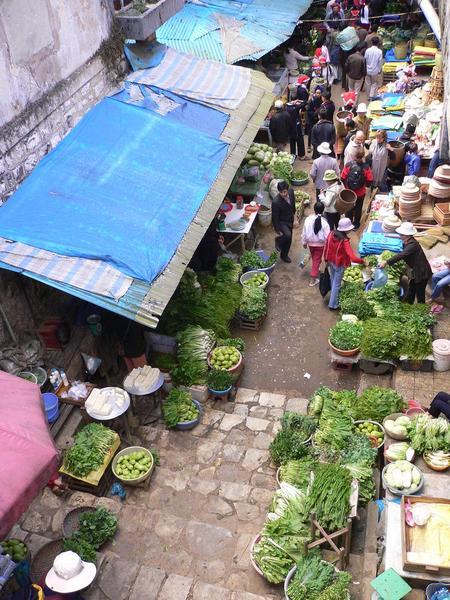 The market in Sapa