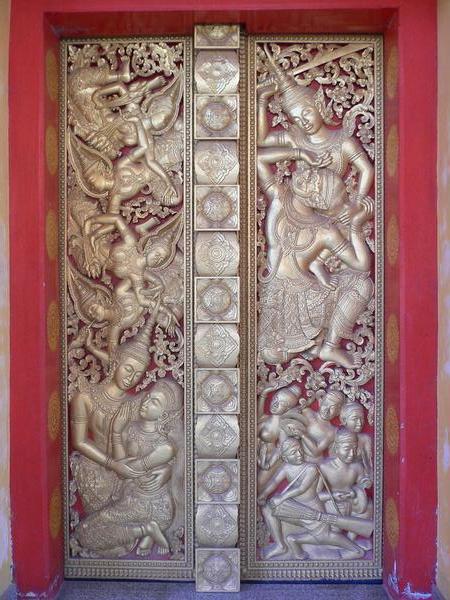 Temple door