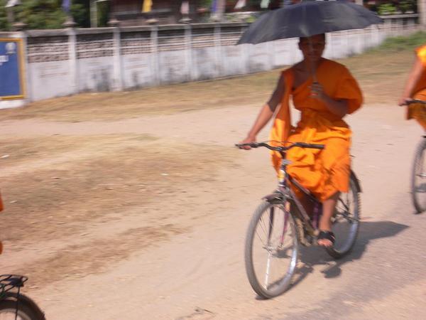Monks on the move