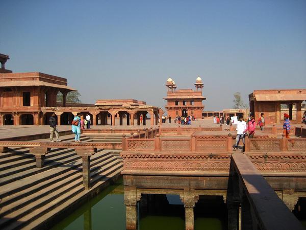 Fatepur Sikri's ancient palace 