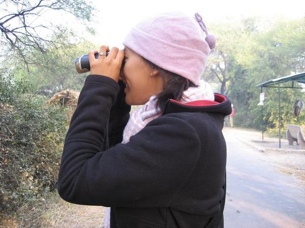 Who's this geeky birdwatcher??