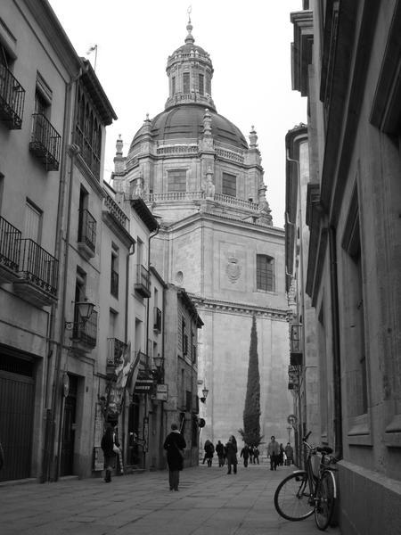 The quiet streets of Salamanca