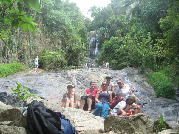 Waterfall in Kho Samui