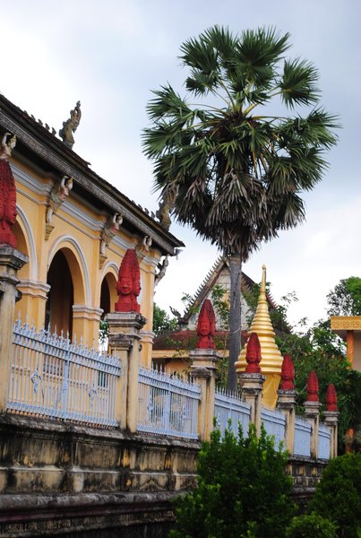 Uno de los templos estilo Khmer
