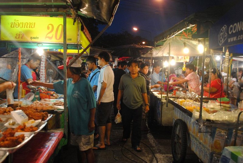 mercado de comida de Phitsanulok