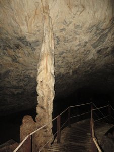 When stalactites and stalagmites meet...