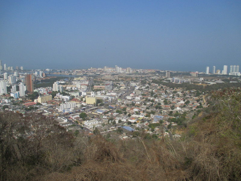 Cartagena from above