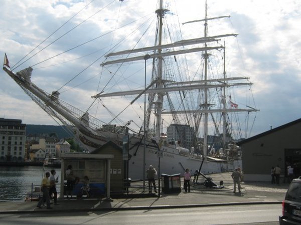 A grand old sailing ship