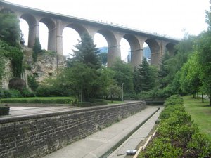 Towering viaduct