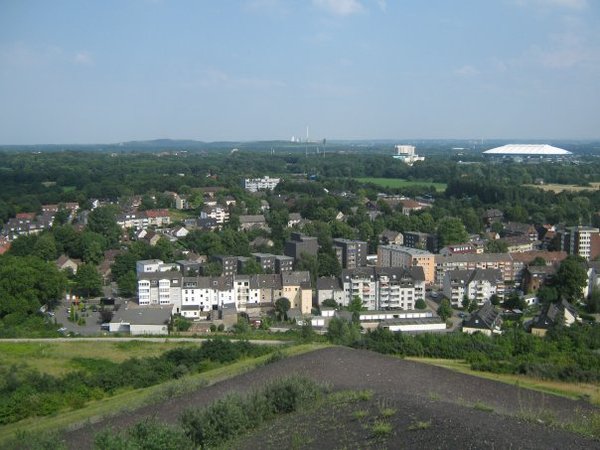 Looking out over Gelsenkirchen