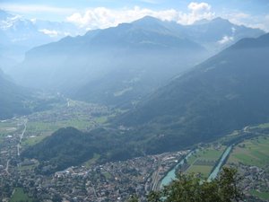 Interlaken and the Alps