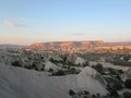 Looking out across Cappadocia