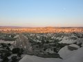 Looking out across Cappadocia