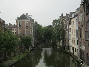 Colourful canal