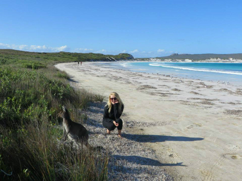 Our first 'Beach Kangaroo'!