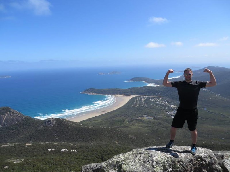 On top of the world... or at least Mount Oberon