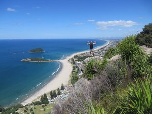 On top of the world... or at least Mount Maunganui