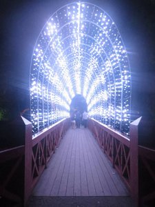 Illuminated Footbridge