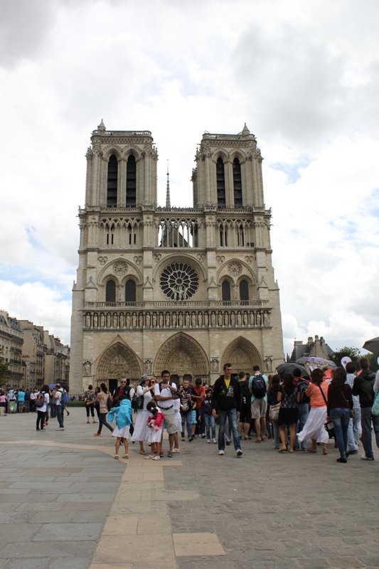 Front of Notre Dame