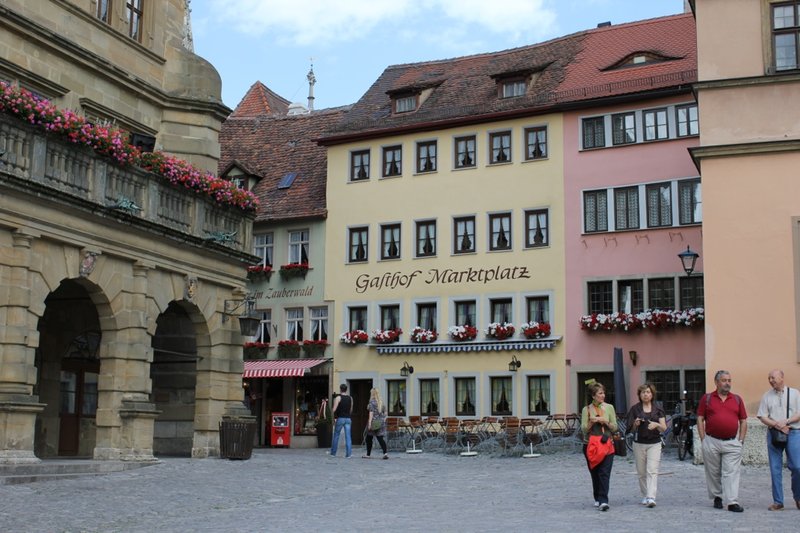 Rothenburg- town square