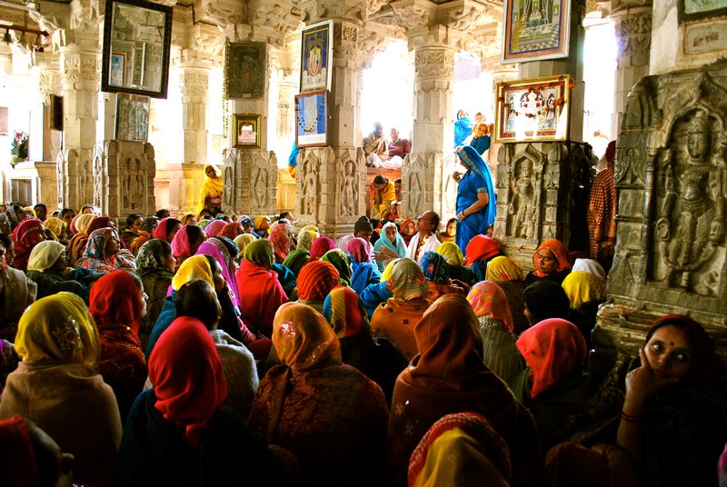 Inside Jagdish Temple, Udaipur
