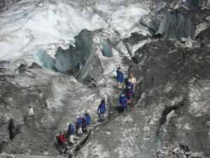End of the glacier hike