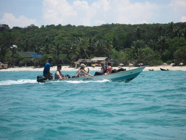 Taxi boat to Perhentian Island