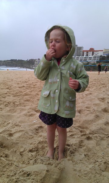 Raining in Bondi for the first time in like 100 years
