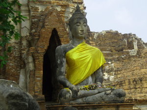 Buddha Statue at Ayutthaya
