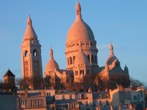 Sacre Cour at Sunset