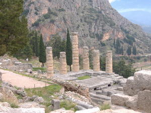 Temple at Delphi