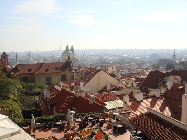 View from Prague castle