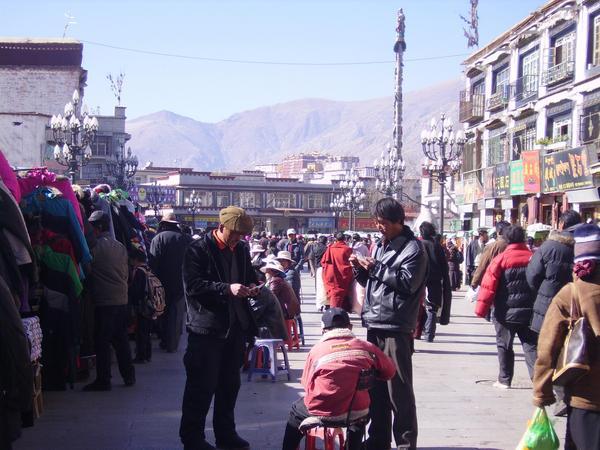 market in Lhasa