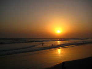 sunset from Angel's Point, Cox's Bazar