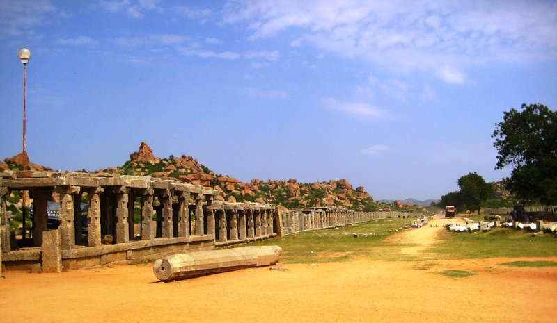 view around Vittala Temple