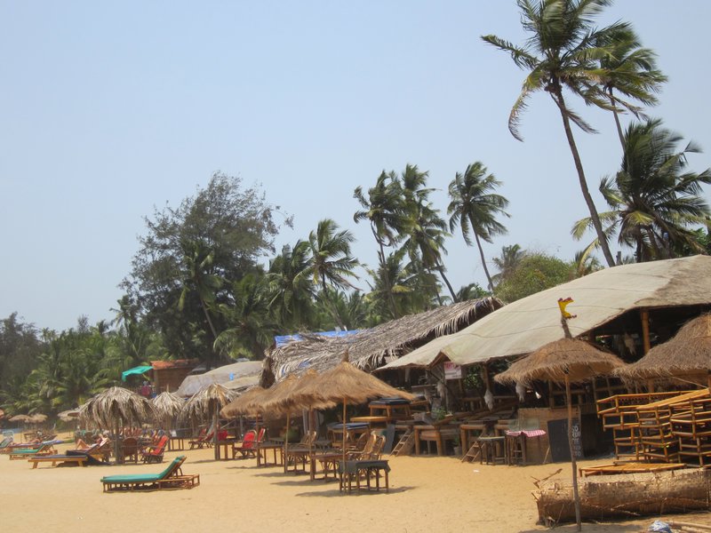 One of the Palolem beaches