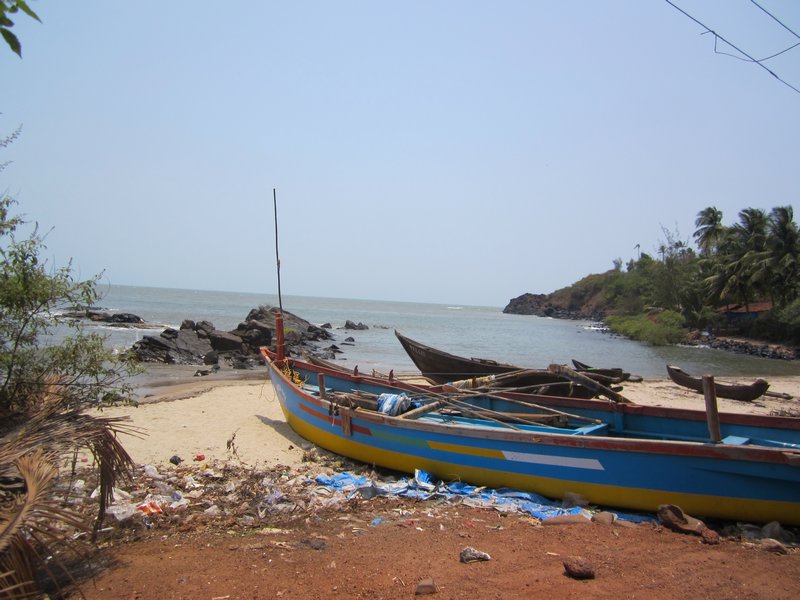 Locals fishing boats