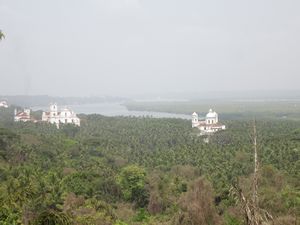 Fantastic view from the hills of Old Goa