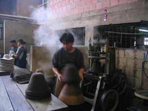Chuqisaca Hat factory