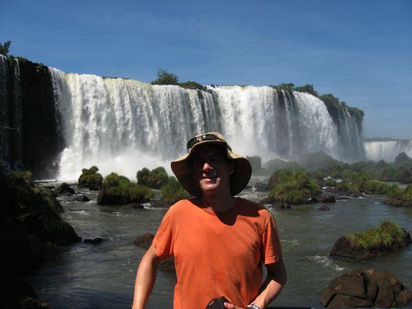 at Falls Iguazu