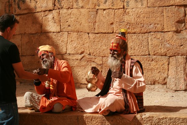 Sadhus in Jaisalmer