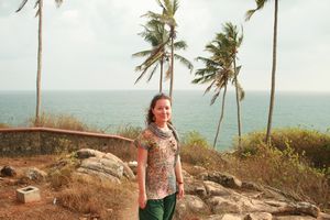 up on the Kovalam hill