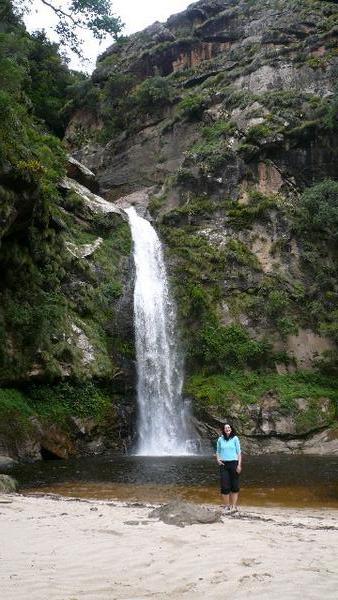 Trek to waterfall in Samaipata