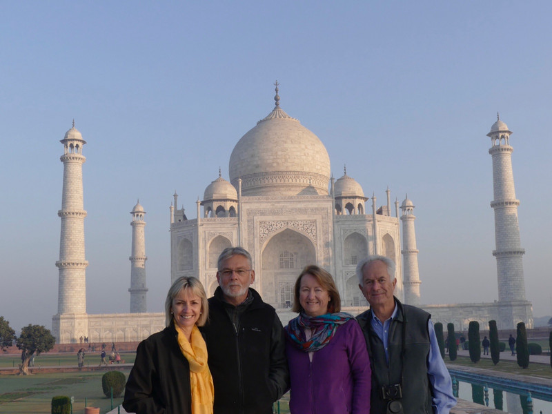 Taj Mahal with Donna and Chris