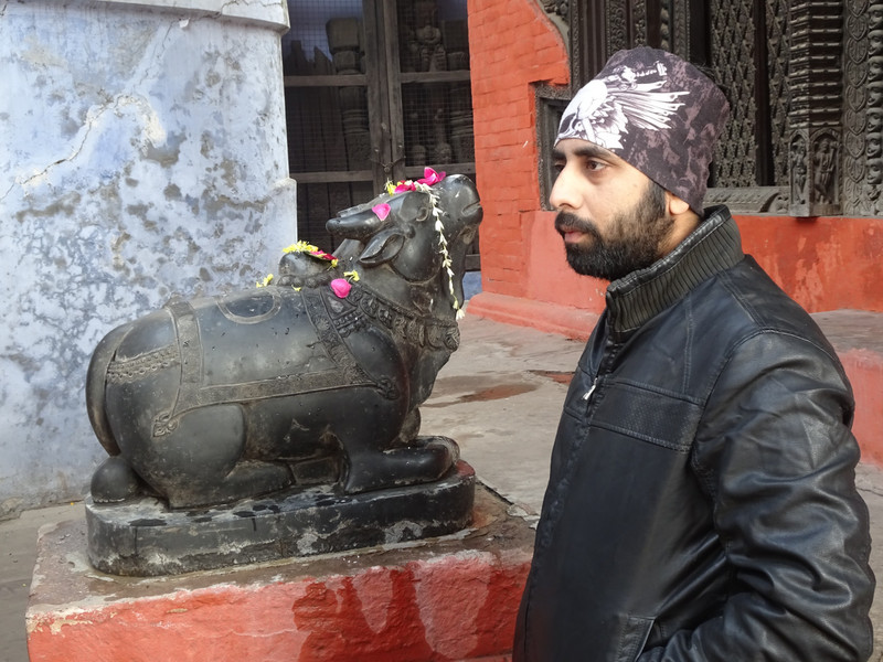Our guide, Rahoul,  in Varanasi
