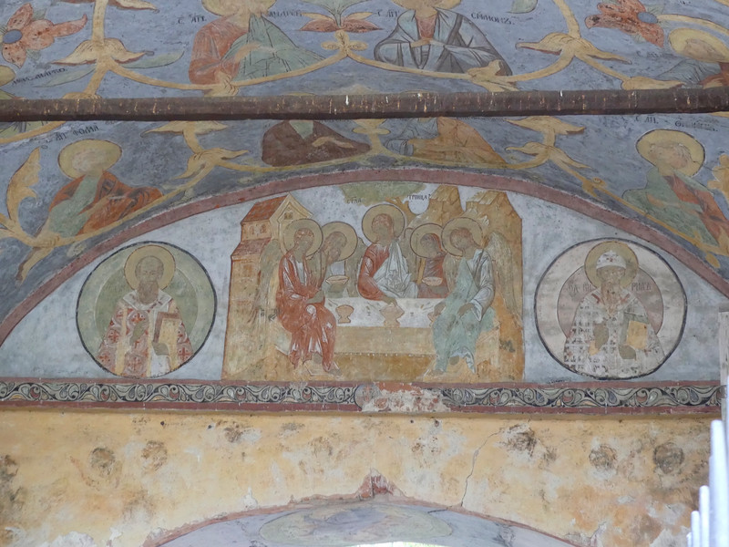 Archangel Gabriel fresco