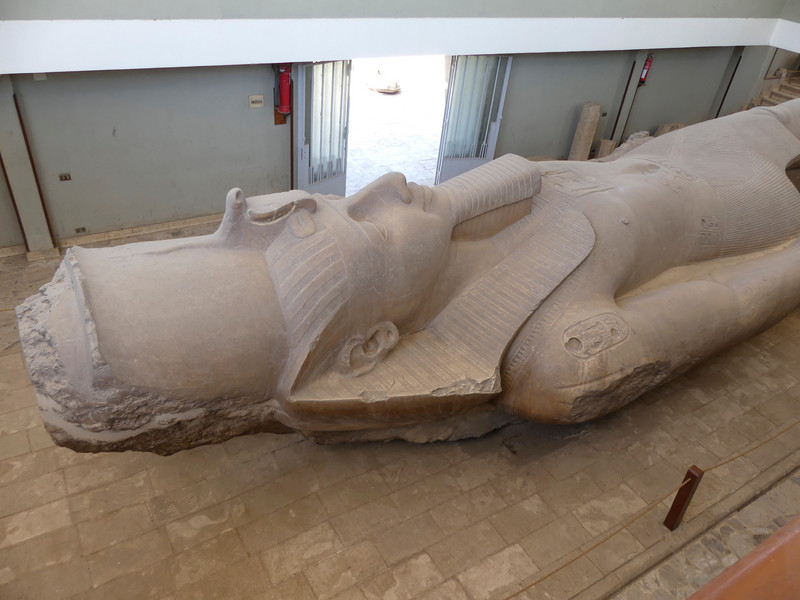 Huge statue of Ramses II