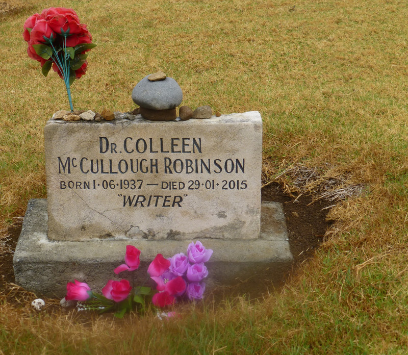 Colleen McCullough's grave