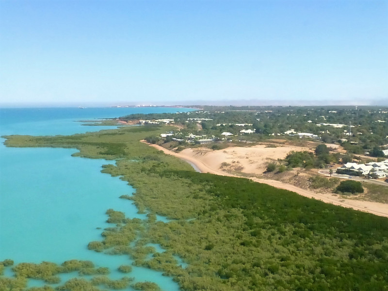 Broome from the plane